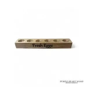 Personalised Wooden Egg Tray